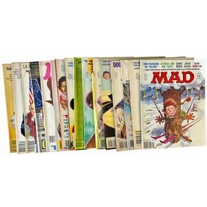 VTG Mad Magazine Random Lot of 16 Issues 1980-1988 Condition Range 2.0-5.0